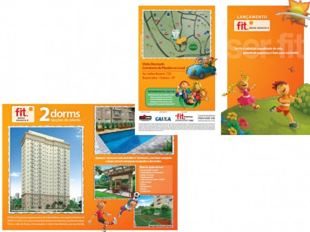Flyer Empreendimento Imobiliário Fit Novo Osasco